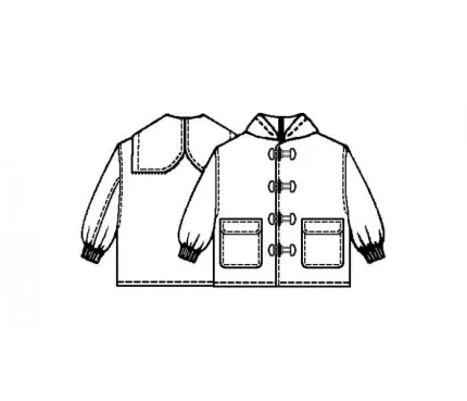 digital Pattern 7013 technical drawing line art