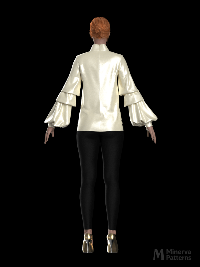 DXF AAMA digital sewing pattern 2764 by Minerva Patterns