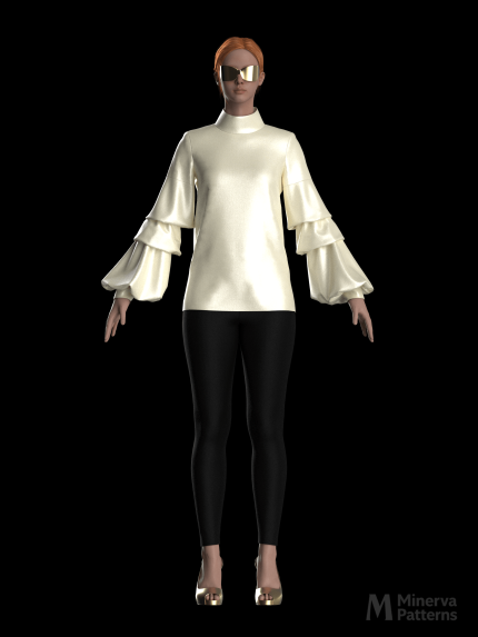 DXF AAMA digital sewing pattern 2764 by Minerva Patterns