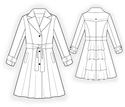 DXF AAMA pattern 4176 technical drawing