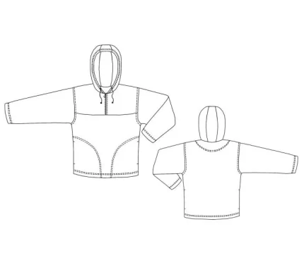 Digital pattern 7160 technical drawing line art