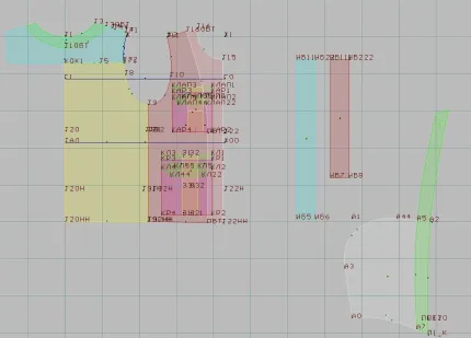 Digital pattern 7076