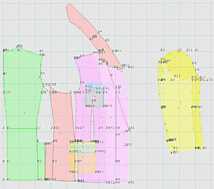 DXF AAMA pattern 6073 program screenshot