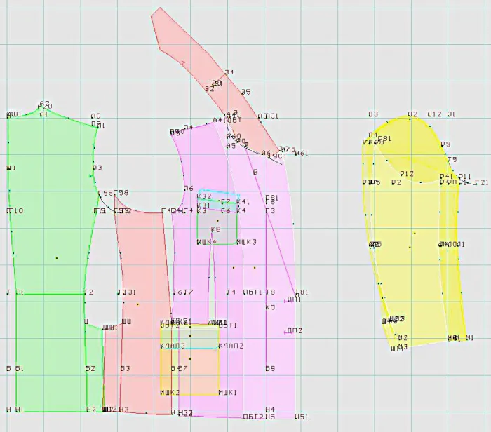 DXF AAMA pattern 6073 program screenshot