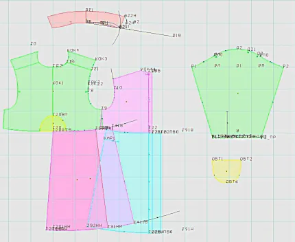 DXF AMMA pattern 7025