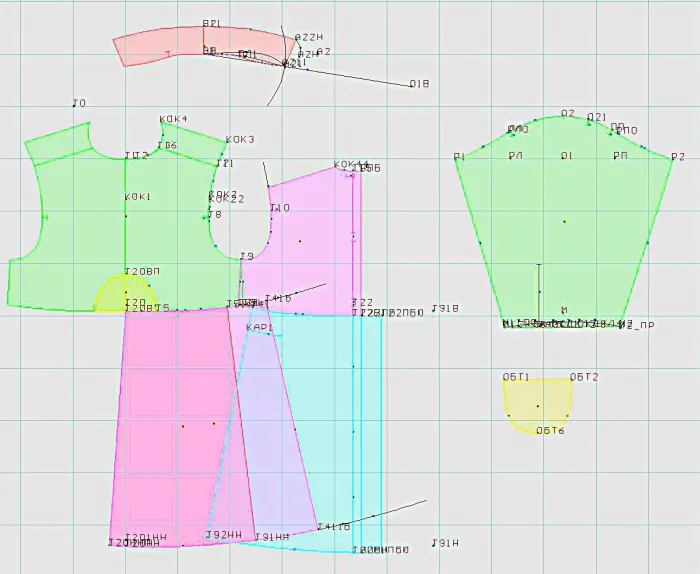 DXF AMMA pattern 7025