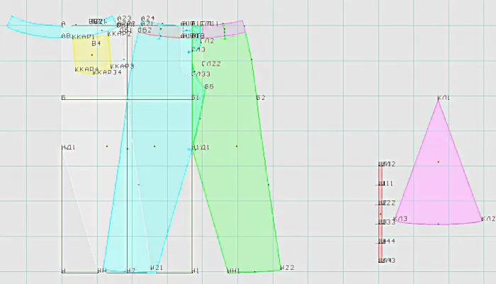 DXF AAMA Pattern 7045