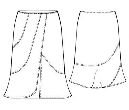 DXF AAMA pattern 5352 line art