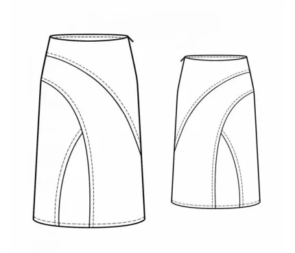 DXF AAMA pattern 5681 line art