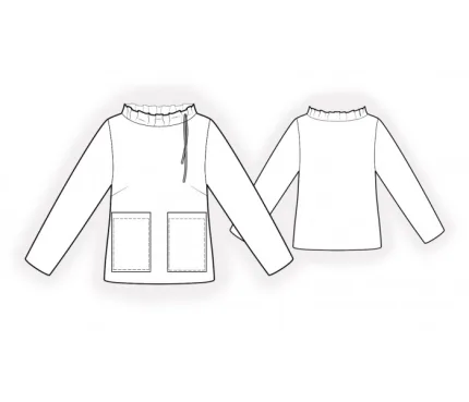 Digital downloads pattern 2233 line art