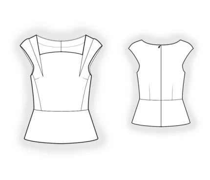 Digital downloads pattern 2245 line art