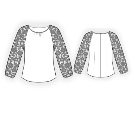 Digital downloads pattern 4496 line art