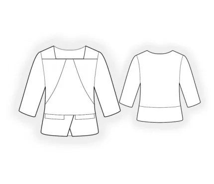 Digital downloads pattern 4596 line art