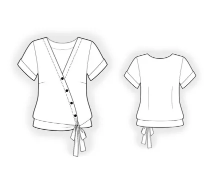 Digital downloads pattern 4651 line art