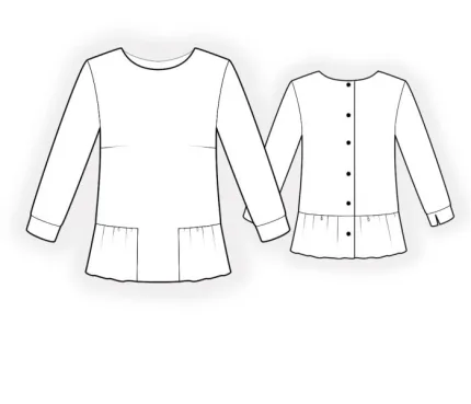 Digital downloads pattern 4655 line art