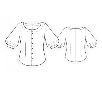 Digital downloads pattern 4717 line art