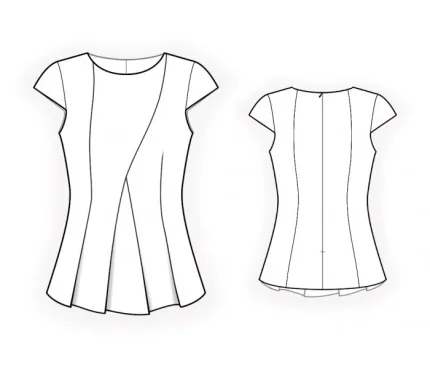 Digital downloads pattern 4735 line art
