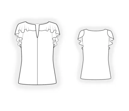 Digital downloads pattern 4756 line art