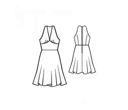 Digital downloads pattern 5147 line art