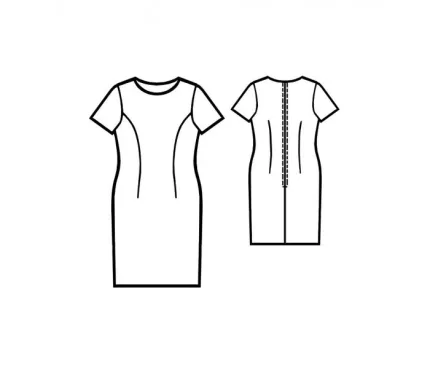 Digital downloads pattern 5166 line art