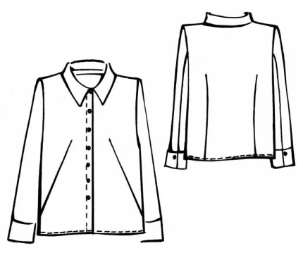Digital downloads pattern 5286 line art