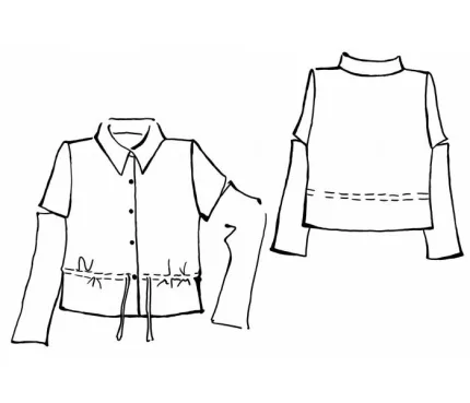 Digital downloads pattern 5291 line art