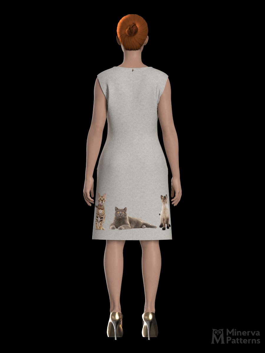 Minerva dress Sewing Pattern 2415 (3) Minerva dress Sewing Pattern 2415