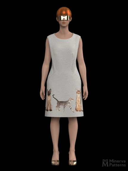 Minerva dress Sewing Pattern 2415