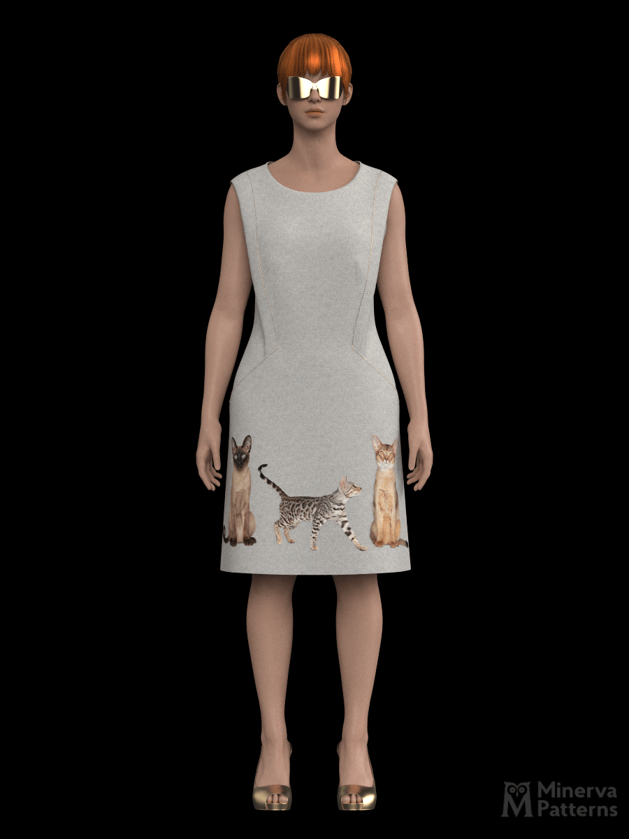 Minerva dress Sewing Pattern 2415 Minerva dress Sewing Pattern 2415