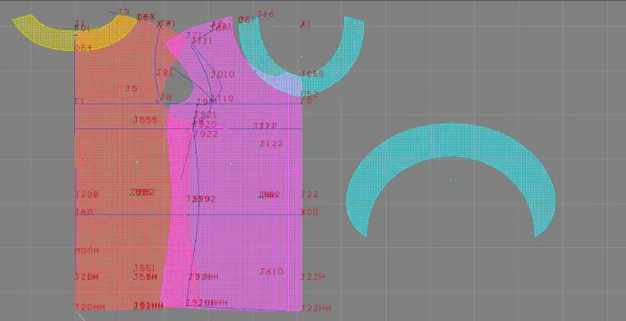 Program screenshot digital sewing pattern 4759