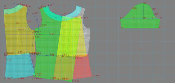Program screenshot digital sewing pattern 4761
