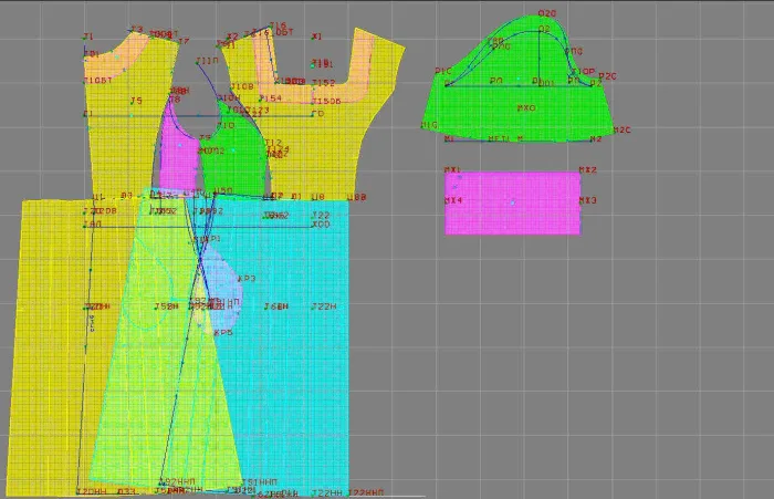 Program screenshot digital sewing pattern 4924