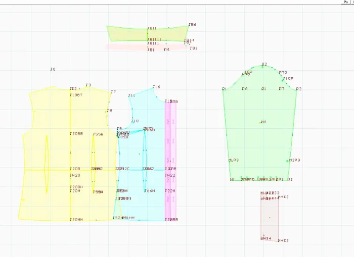 Program screenshot digital sewing pattern 5094