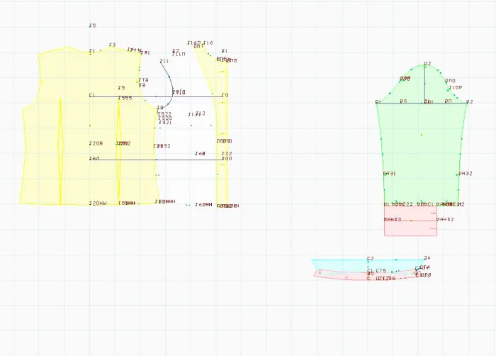 Program screenshot digital sewing pattern 5446