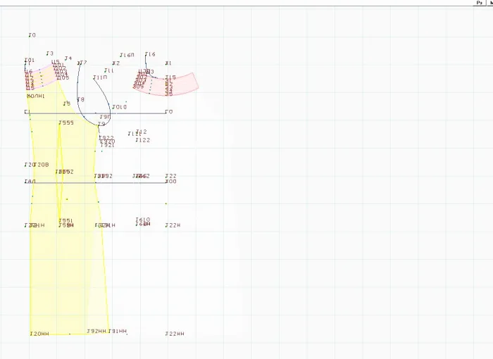 Program screenshot digital sewing pattern 5474