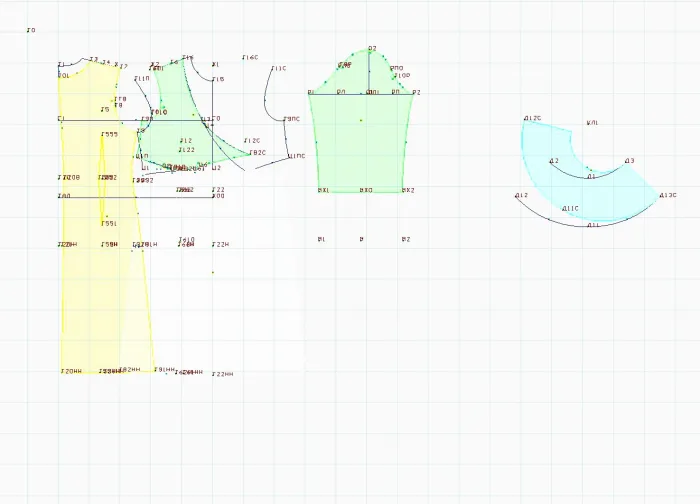 Program screenshot digital sewing pattern 5528