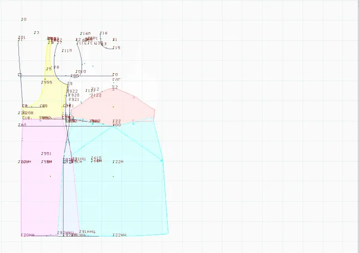 Program screenshot digital sewing pattern 5531