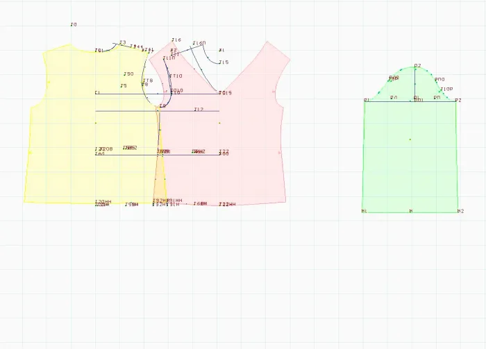 Program screenshot digital sewing pattern 5765