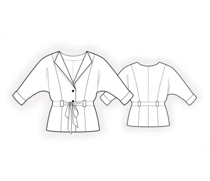 Digital pattern 2277 technical sketch