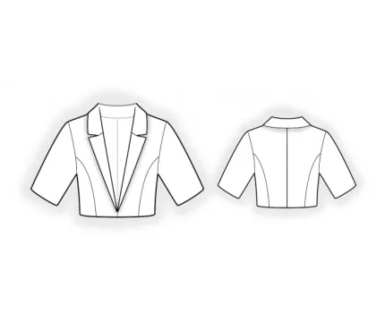 Digital pattern 2419 technical sketch