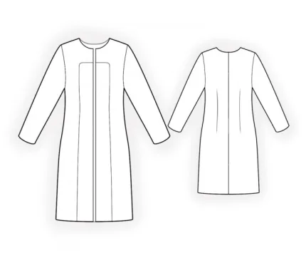 Digital pattern 2467 technical sketch