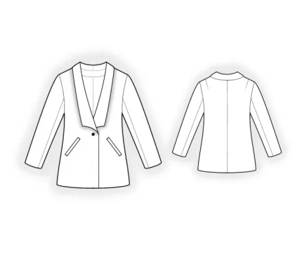 Digital pattern 2511 technical sketch
