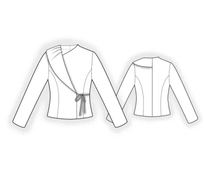 Digital pattern 2643 technical sketch