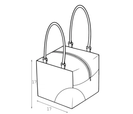 Digital pattern 3001 technical sketch