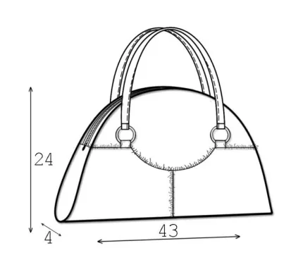 Digital pattern 3003 technical sketch