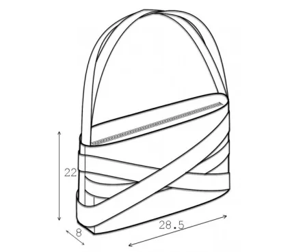 Digital pattern 3005 technical sketch