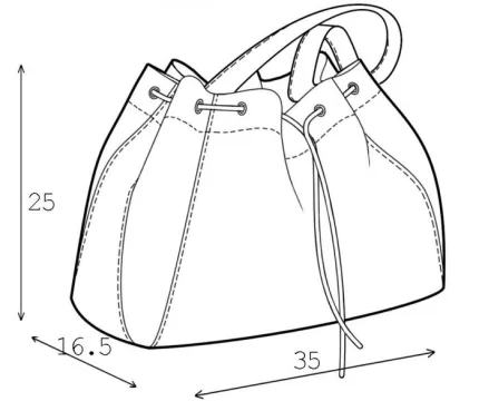 Digital pattern 3006 technical sketch