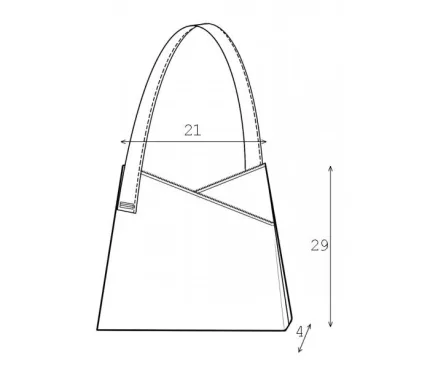 Digital pattern 3009 technical sketch