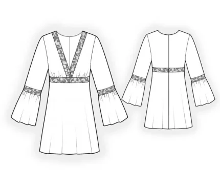Digital pattern 4270 technical sketch