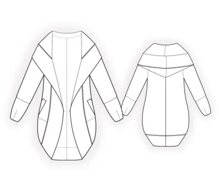 Digital pattern 4491 technical sketch